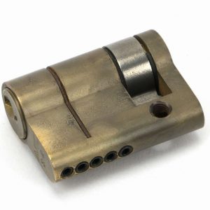 From the Anvil Aged Brass 30/10 5pin Single Cylinder - 45879