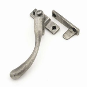 From the Anvil Antique Pewter Night-Vent Locking Peardrop Fastener - LH - 45912