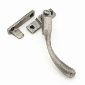 From the Anvil Antique Pewter Night-Vent Locking Peardrop Fastener - RH - 45913