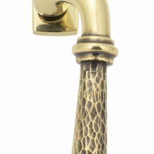 From the Anvil Aged Brass Hammered Newbury Espag - RH - 45915