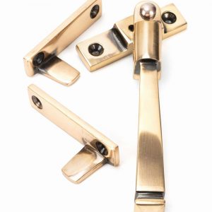 From the Anvil Polished Bronze Night-Vent Locking Avon Fastener - 45925