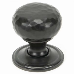 From the Anvil Aged Bronze Hammered Mushroom Cabinet Knob 32mm - 46024