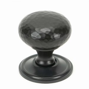 From the Anvil Aged Bronze Hammered Mushroom Cabinet Knob 38mm - 46029