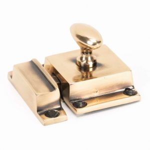 From the Anvil Polished Bronze Cabinet Latch - 46050