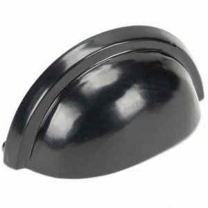 From the Anvil Black Regency Concealed Drawer Pull - 46132