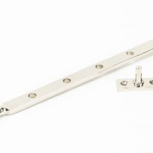 From the Anvil Polished Nickel 12" Hammered Newbury Stay - 46152