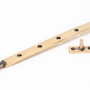 From the Anvil Polished Bronze 12" Hammered Newbury Stay - 46158