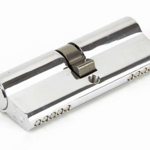 From the Anvil Polished Chrome 40/40 5pin Euro Cylinder KA - 46252