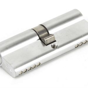 From the Anvil Satin Chrome 40/40 5pin Euro Cylinder KA - 46253