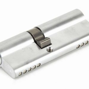 From the Anvil Satin Chrome 35/45 5pin Euro Cylinder KA - 46256