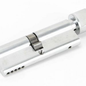 From the Anvil Polished Chrome 45/45 5pin Euro Cylinder/Thumbturn - 46267