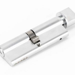 From the Anvil Satin Chrome 45/45 5pin Euro Cylinder/Thumbturn - 46268