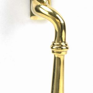 From the Anvil Polished Brass Reeded Espag - LH - 46710