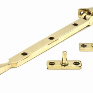 From the Anvil Polished Brass 10" Avon Stay - 46713