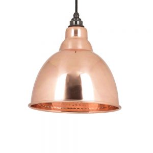 From the Anvil Hammered Copper Brindley Pendant - 49500