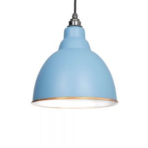 From the Anvil The Brindley Pendant in Pale Blue - 49507PB