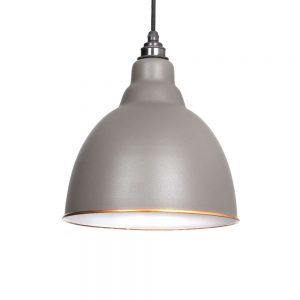 From the Anvil The Brindley Pendant in Warm Grey - 49507WG