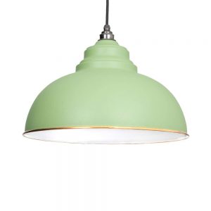 From the Anvil The Harborne Pendant in Sage Green - 49508SG
