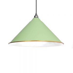 From the Anvil The Hockley Pendant in Sage Green - 49510SG