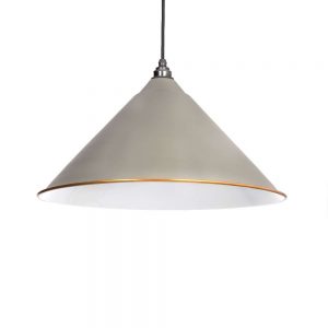 From the Anvil The Hockley Pendant in Warm Grey - 49510WG