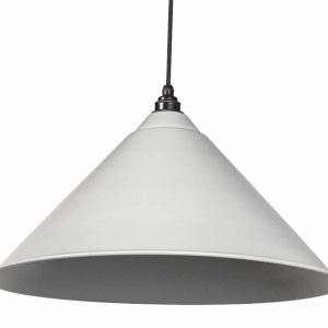 From the Anvil Light Grey Full Colour Hockley Pendant - 49520LG