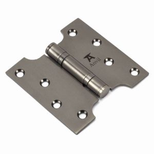 From the Anvil Aged Bronze 4" x 2" x 4"  Parliament Hinge (pair) ss - 49560