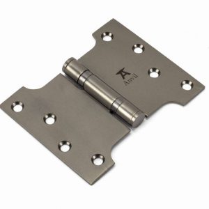 From the Anvil Aged Bronze 4" x 3" x 5"  Parliament Hinge (pair) ss - 49561