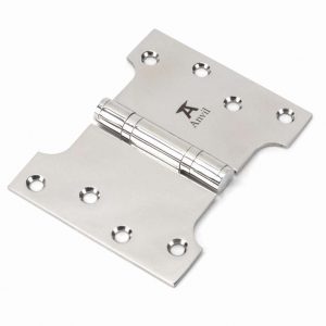 From the Anvil Polished SS 4" x 3" x 5"  Parliament Hinge (pair) - 49578