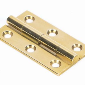 From the Anvil Polished Brass 2" Butt Hinge (pair) - 49580