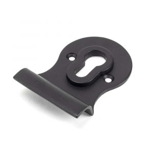 From the Anvil Matt Black Euro Door Pull - 49596