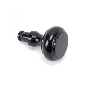 From the Anvil Black Regency Curtain Finial (pair) - 49897