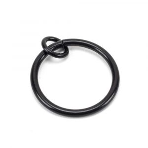 From the Anvil Black Curtain Ring - 49910