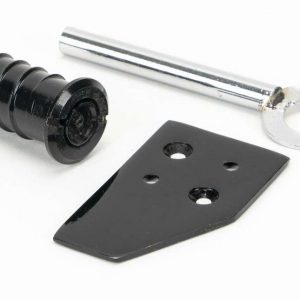 From the Anvil Black Key-Flush Sash Stop - 49918