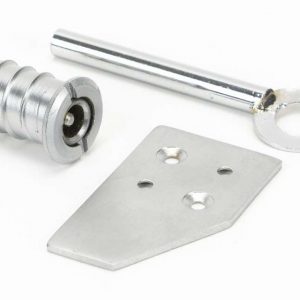 From the Anvil Satin Chrome Key-Flush Sash Stop - 49919