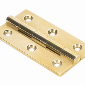 From the Anvil Polished Brass 2.5" Butt Hinge (pair) - 49924
