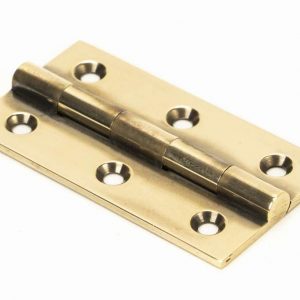 From the Anvil Aged Brass 2.5" Butt Hinge (pair) - 49925