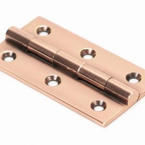 From the Anvil Polished Bronze 2.5" Butt Hinge (pair) - 49929