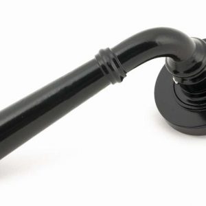 From the Anvil Black Regency Lever on Rose Set (Plain) - Unsprung - 49969