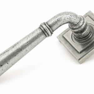 From the Anvil Pewter Regency Lever on Rose Set (Square) - Unsprung - 49980