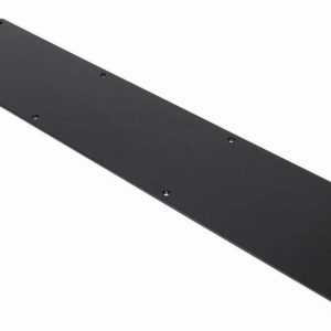 From the Anvil Black 700mm x 150mm Kick Plate - 73122