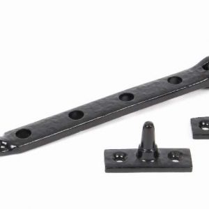 From the Anvil Black 9" Rose Head Stay - 73135
