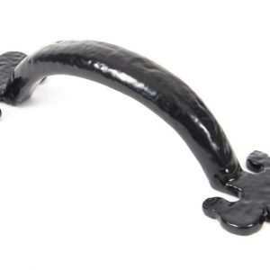From the Anvil Black Cast 6" Fleur De Lys Pull Handle - 73141