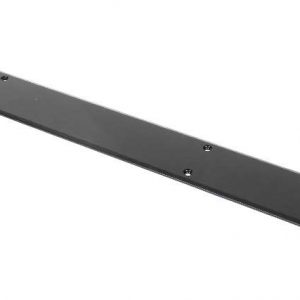 From the Anvil Black 800mm Plain Fingerplate - 73180