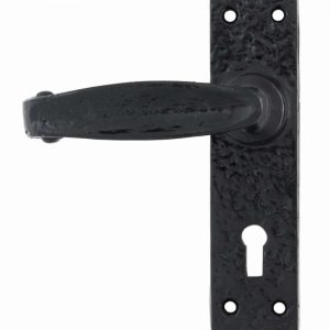 From the Anvil Black Lever Lock Set - 73217M