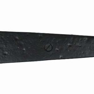 From the Anvil Black Smooth 12" Cast T Hinge (pair) - 73226