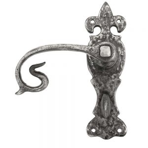 From the Anvil Natural Textured Curly Lever Bathroom Set - 83502
