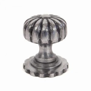 From the Anvil Natural Smooth Flower Cabinet Knob - Small - 83508