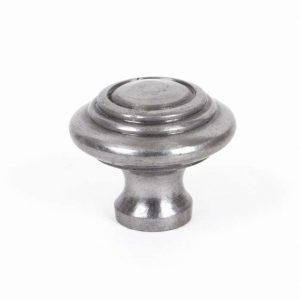 From the Anvil Natural Smooth Ringed Cabinet Knob - Small - 83512