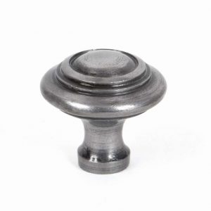 From the Anvil Natural Smooth Ringed Cabinet Knob - Large - 83514