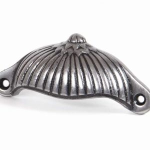 From the Anvil Natural Smooth 4" Flower Drawer Pull - 83517